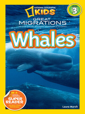 cover image of National Geographic Readers: Great Migrations Whales